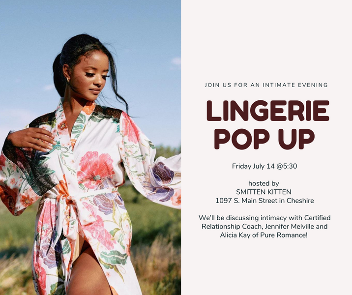 Join us for a Lingerie Pop Up Event!