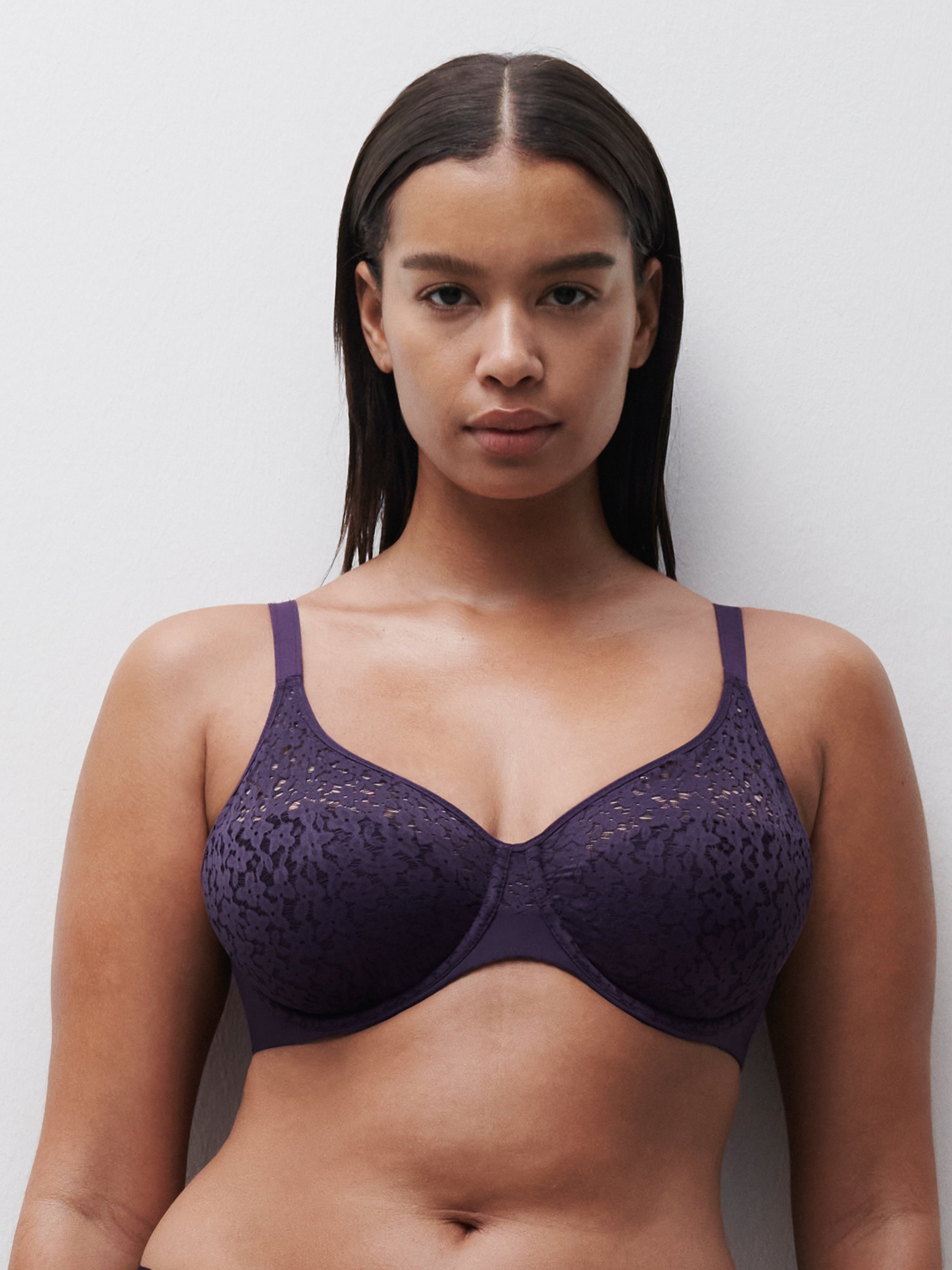 Chantelle Norah Comfort Underwire - Fatal Violet – Filly Rose