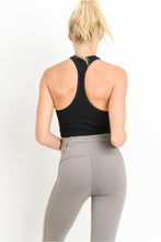 Load image into Gallery viewer, Seamless High Neck Racerback Crop Tank Top
