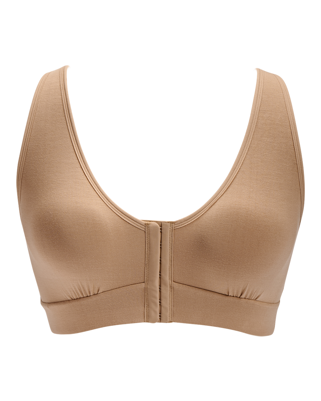 Rora Pocketed Front Closure Bra