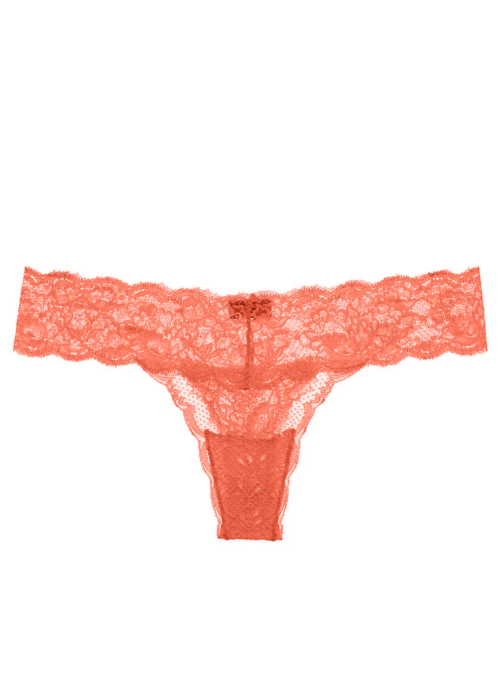 Never Say Never Cutie Low Rise Thong Coral Breeze