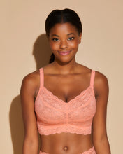Load image into Gallery viewer, Never Say Never Curvy Sweetie Bralette Coral Breeze
